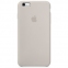 Силиконовый чехол Apple iPhone 6s Plus Silicone Case (MKXN2) Stone - фото  - интернет-магазин электроники и бытовой техники TTT