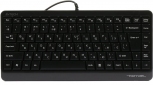 Клавиатура проводная A4Tech FKS11 USB Grey/Black  - фото  - интернет-магазин электроники и бытовой техники TTT