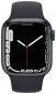 Apple Watch Series 7 GPS 41mm Midnight Aluminium Case with (MKMX3UL/A) Black Sport Band - фото  - інтернет-магазин електроніки та побутової техніки TTT