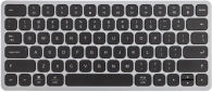 Клавиатура проводная Axagon HMC-KB 9 in 1 Layout USB (HMC-KB-CRL) Silver/Black  - фото  - интернет-магазин электроники и бытовой техники TTT