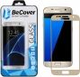 Захисне скло BeCover для Samsung Galaxy S7 SM-G930 (BC_704690) Gold - фото  - інтернет-магазин електроніки та побутової техніки TTT