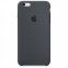 Панель Apple iPhone 6s Silicone Case Charcoal Gray (MKY02ZM/A) - фото  - интернет-магазин электроники и бытовой техники TTT