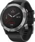 Часы Garmin Fenix 6 Silver with Black Band (010-02158-00) - фото  - интернет-магазин электроники и бытовой техники TTT