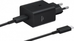 Мережевий зарядний пристрій Samsung 45W Power Adapter Type-C Cable (EP-T4511XBEGEU) Black - фото  - інтернет-магазин електроніки та побутової техніки TTT