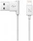 Кабель Hoco UPL11 USB Lightning L Shape 1.2m White - фото  - інтернет-магазин електроніки та побутової техніки TTT