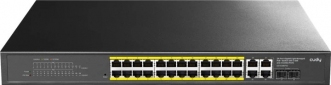 Коммутатор Cudy GS1028EPS2, 24-Port Gigabit Light Managed PoE+ Switch with 2 SFP 300W - фото  - интернет-магазин электроники и бытовой техники TTT