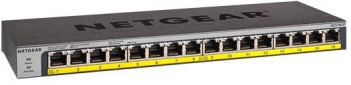 Коммутатор NETGEAR GS116PP 16x1GE PoE+(183W), FlexPoE - фото  - интернет-магазин электроники и бытовой техники TTT