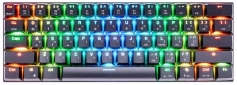 Клавиатура беспроводная Motospeed СK62, RGB, BT, USB ENG, UKR, RUS Outemu Blue (mtck62bmb) Black  - фото  - интернет-магазин электроники и бытовой техники TTT