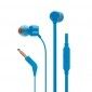 Наушники JBL T110 (JBLT110BLU) Blue - фото  - интернет-магазин электроники и бытовой техники TTT