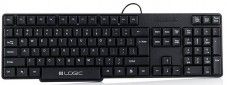 Клавиатура Logic Concept LK-12 USB (K-LC-LK12-100-RU) Black - фото  - интернет-магазин электроники и бытовой техники TTT