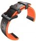 Шкіряний ремінець MOBVOI TicWatch Pro Hybrid Leather Strap 22mm Black/Orange - фото  - інтернет-магазин електроніки та побутової техніки TTT