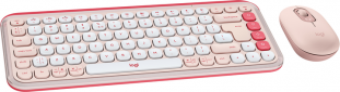 Комплект беспроводной Logitech Pop Icon Combo (920-013142) Rose  - фото  - интернет-магазин электроники и бытовой техники TTT