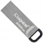 USB флеш накопитель Kingston DataTraveler Kyson 256GB USB 3.2 (DTKN/256GB) Silver/Black - фото  - интернет-магазин электроники и бытовой техники TTT