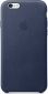 Чехол Leather Case для Apple iPhone 6s (MKXU2ZM/A) Midnight Blue - фото  - интернет-магазин электроники и бытовой техники TTT