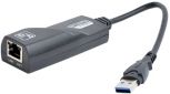 Адаптер Gembird USB 3.0 - RJ45 LAN Gigabit (NIC-U3-02) - фото  - интернет-магазин электроники и бытовой техники TTT