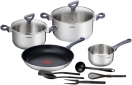 Набор посуды Tefal Daily Cook 11 предметов (G713SB45) - фото  - интернет-магазин электроники и бытовой техники TTT