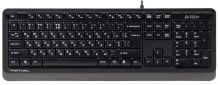 Клавиатура проводная A4Tech FK10 USB (4711421942959) Grey  - фото  - интернет-магазин электроники и бытовой техники TTT