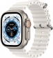 Apple Watch Ultra GPS + Cellular, 49mm Titanium Case with White Ocean Band (MNHF3UL/A) - фото  - интернет-магазин электроники и бытовой техники TTT
