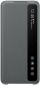 Чохол-книжка Samsung Clear View Cover для Samsung Galaxy S20 (EF-ZG980CJEGRU) Gray - фото  - інтернет-магазин електроніки та побутової техніки TTT