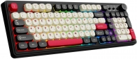Клавіатура Ajazz AF98 Plus Wireless/Bluetooth/USB Black-White-Red (AF98-PLUS-BSR) - фото  - інтернет-магазин електроніки та побутової техніки TTT
