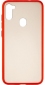 Панель Gelius Bumper Mat Case для Samsung Galaxy A11 (A115) (2099900810404) Red - фото  - интернет-магазин электроники и бытовой техники TTT