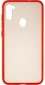 Панель Gelius Bumper Mat Case для Samsung Galaxy A11 (A115) (2099900810404) Red - фото  - интернет-магазин электроники и бытовой техники TTT