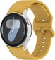 Ремінець BeCover Ribbed Tape для Samsung Galaxy Watch (20mm) 3 41mm/4/5/6/7 40-44mm (712051) Yellow - фото  - інтернет-магазин електроніки та побутової техніки TTT