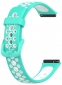 Ремінець BeCover Vents Style для Huawei Band 7 (709444) Turquoise-White - фото  - інтернет-магазин електроніки та побутової техніки TTT