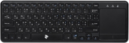 Клавіатура 2E Touch Keyboard KT100 WL (2E-KT100WB) Black  - фото  - інтернет-магазин електроніки та побутової техніки TTT