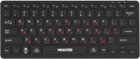 Клавиатура беспроводная Maxxter KBW-C01B-UA Wireless Black - фото  - интернет-магазин электроники и бытовой техники TTT