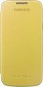 Чохол-книга Samsung для Galaxy S4 Mini Yellow (EF-FI919BYEGWW) - фото  - інтернет-магазин електроніки та побутової техніки TTT