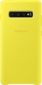 Панель Samsung Silicone Cover для Samsung Galaxy S10 Plus (EF-PG975TYEGRU) Yellow - фото  - интернет-магазин электроники и бытовой техники TTT