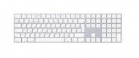 Клавіатура бездротова Apple Magic Keyboard Bluetooth Rus Silver/White (MQ052RS/A) - фото  - інтернет-магазин електроніки та побутової техніки TTT