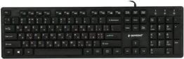 Клавиатура проводная Gembird KB-MCH-03-UA USB Black  - фото  - интернет-магазин электроники и бытовой техники TTT