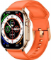 Смарт-часы iMiki SF1 Gold Silicone Strap - фото  - інтернет-магазин електроніки та побутової техніки TTT