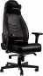 Кресло геймерское NOBLECHAIRS Icon Real Leather (GAGC-090) Black - фото  - интернет-магазин электроники и бытовой техники TTT