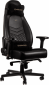 Крісло геймерське NOBLECHAIRS Icon Real Leather (GAGC-090) Black - фото  - інтернет-магазин електроніки та побутової техніки TTT