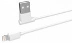 Кабель USB XO NB38 lightning 1m 2.4A with Audio adapter L-shape White - фото  - интернет-магазин электроники и бытовой техники TTT