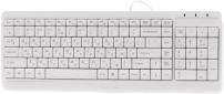 Клавиатура проводная A4Tech FK15 USB (4711421956888) White  - фото  - интернет-магазин электроники и бытовой техники TTT