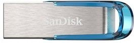 USB флеш накопитель SanDisk Ultra Flair USB 3.0 32GB (SDCZ73-032G-G46B) Blue - фото  - интернет-магазин электроники и бытовой техники TTT