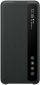 Чехол-книжка Samsung Clear View Cover для Samsung Galaxy S20 (EF-ZG980CBEGRU) Black - фото  - интернет-магазин электроники и бытовой техники TTT