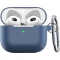 Чохол KeyBudz Elevate Series Keychain for Apple AirPods 3 (AP3_S5_CBB) Cobalt Blue - фото  - інтернет-магазин електроніки та побутової техніки TTT