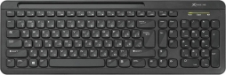 Клавіатура XTRIKE ME KB-303 UA Wireless/Bluetooth (KB-303UA) Black  - фото  - інтернет-магазин електроніки та побутової техніки TTT