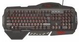 Клавіатура дротова Trust GXT 850 Metal USB Black (20999) - фото  - інтернет-магазин електроніки та побутової техніки TTT