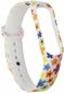 Ремінець Armorstandart силіконовий для Xiaomi Mi Band 4/3 (ARM52062) White Flowers - фото  - інтернет-магазин електроніки та побутової техніки TTT