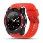 Смарт-часы UWatch V8 Red - фото  - интернет-магазин электроники и бытовой техники TTT