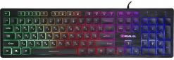 Клавиатура Real-El Comfort 7070 Backlit USB (EL123100018) - фото  - интернет-магазин электроники и бытовой техники TTT