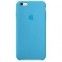 Силіконовий чохол Apple iPhone 6s Plus Silicone Case (MKXP2) Blue - фото  - інтернет-магазин електроніки та побутової техніки TTT