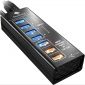USB-хаб AIRON SmartDelux 4-ports USB 3.0 (до 5 Гбит/сек) + 3-ports super charging (до 2.4 А) - фото  - интернет-магазин электроники и бытовой техники TTT