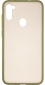 Панель Gelius Bumper Mat Case для Samsung Galaxy A11 (A115) (2099900810398) Green - фото  - интернет-магазин электроники и бытовой техники TTT